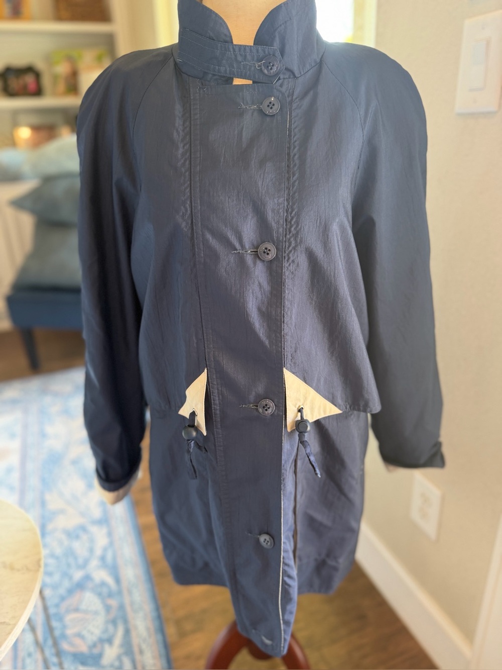 Forecaster of Boston vintage lightweight jacket size Small blue